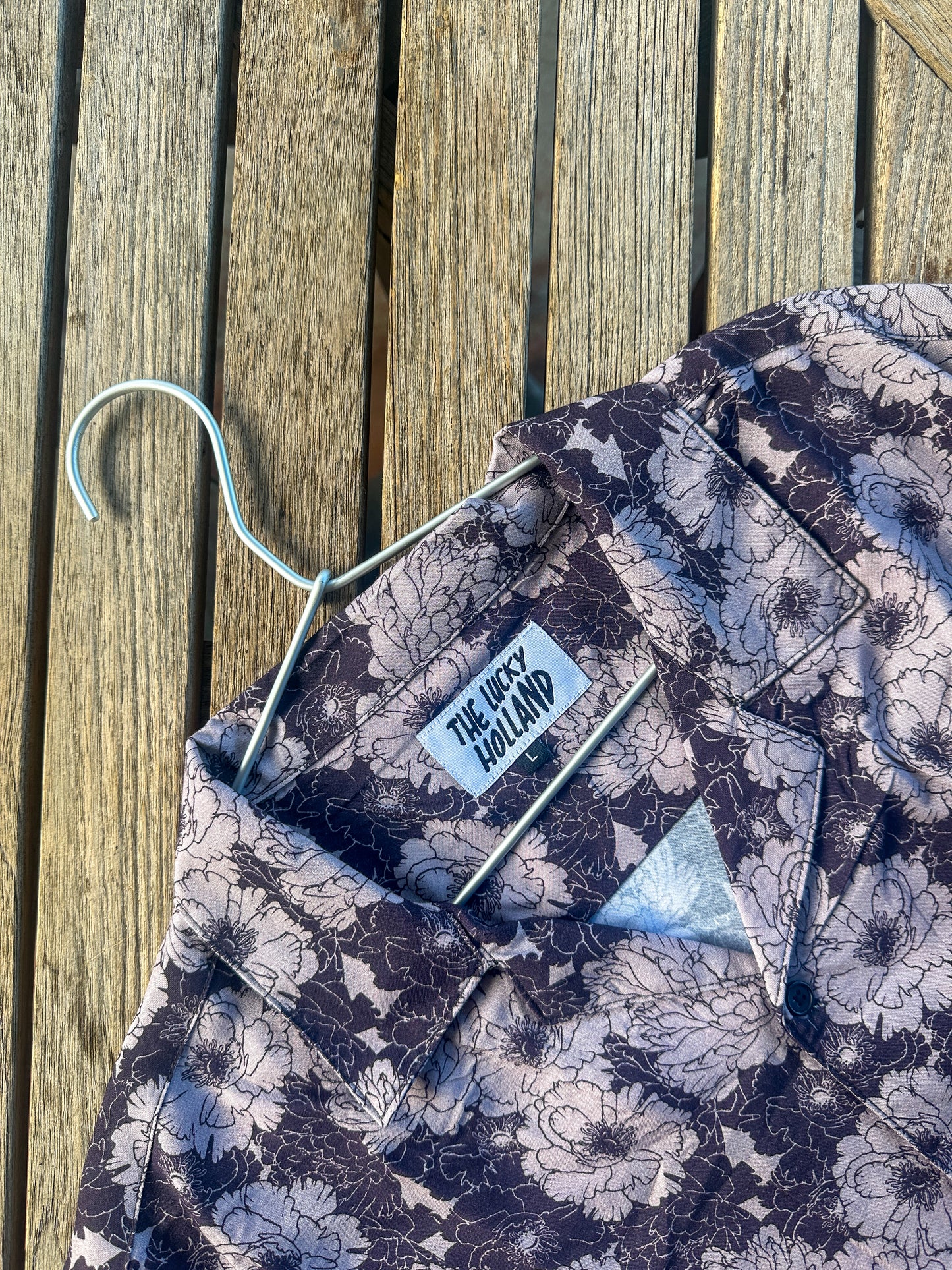 Lucky Gray Aloha Shirt