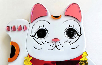 Maneki Neko Clock (HaleKoo Collaboration)