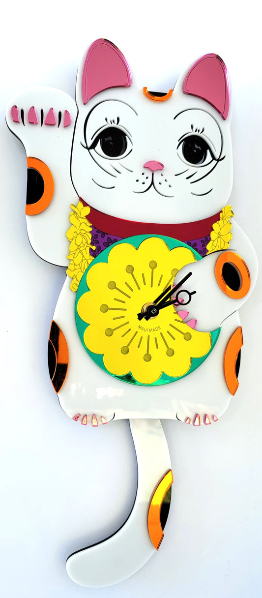 Maneki Neko Clock (HaleKoo Collaboration)